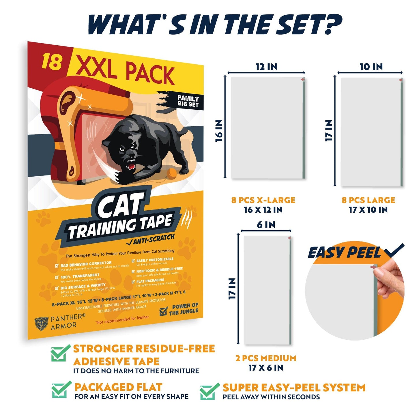 Cat Training Tapes - Panther Armor