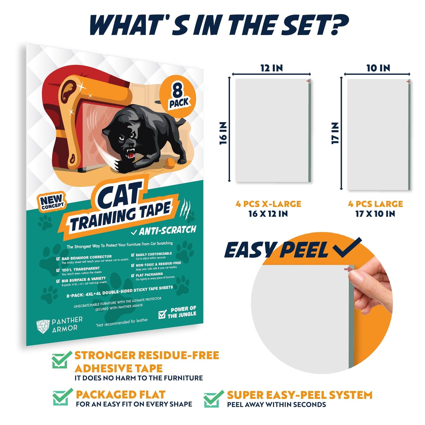 Cat Training Tapes - Panther Armor