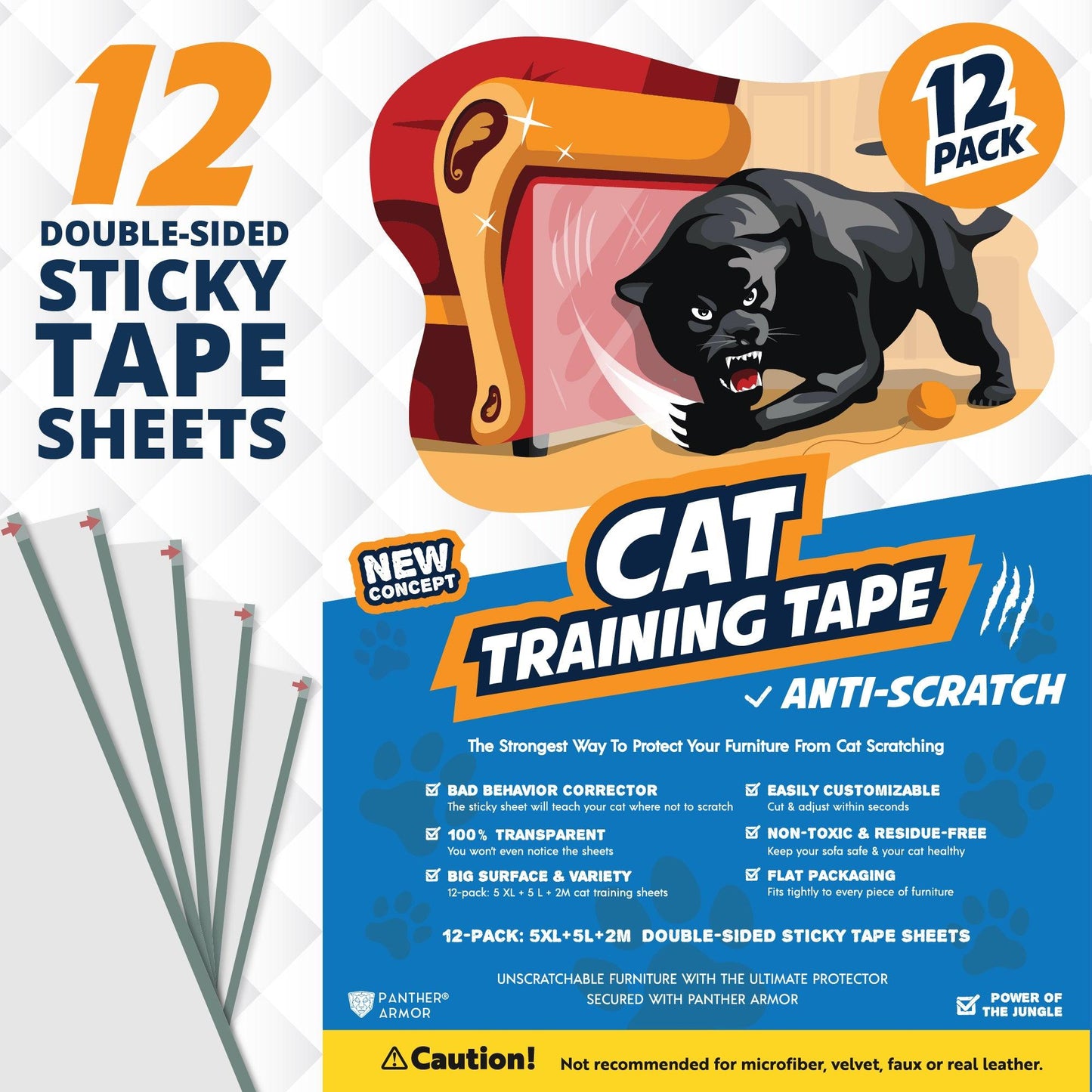 Cat Training Tapes - Panther Armor