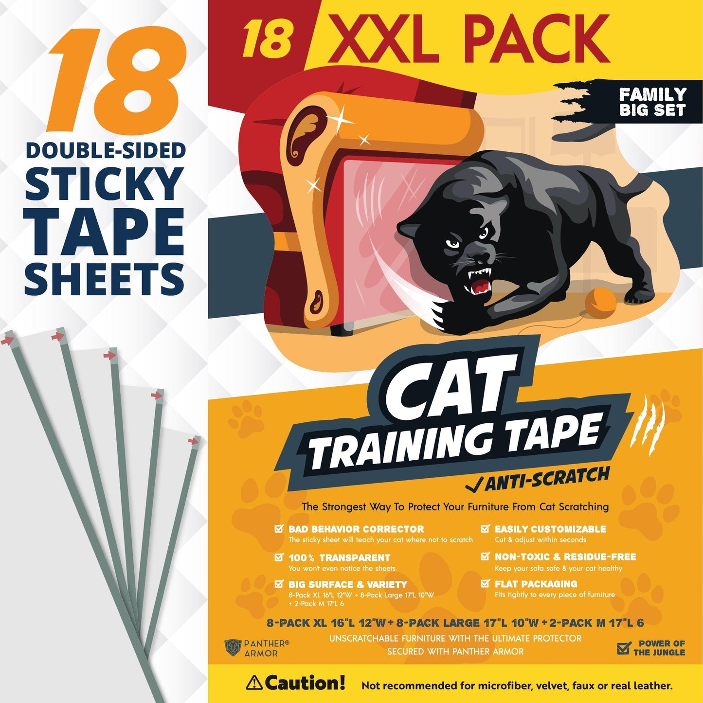 Cat Training Tapes - Panther Armor