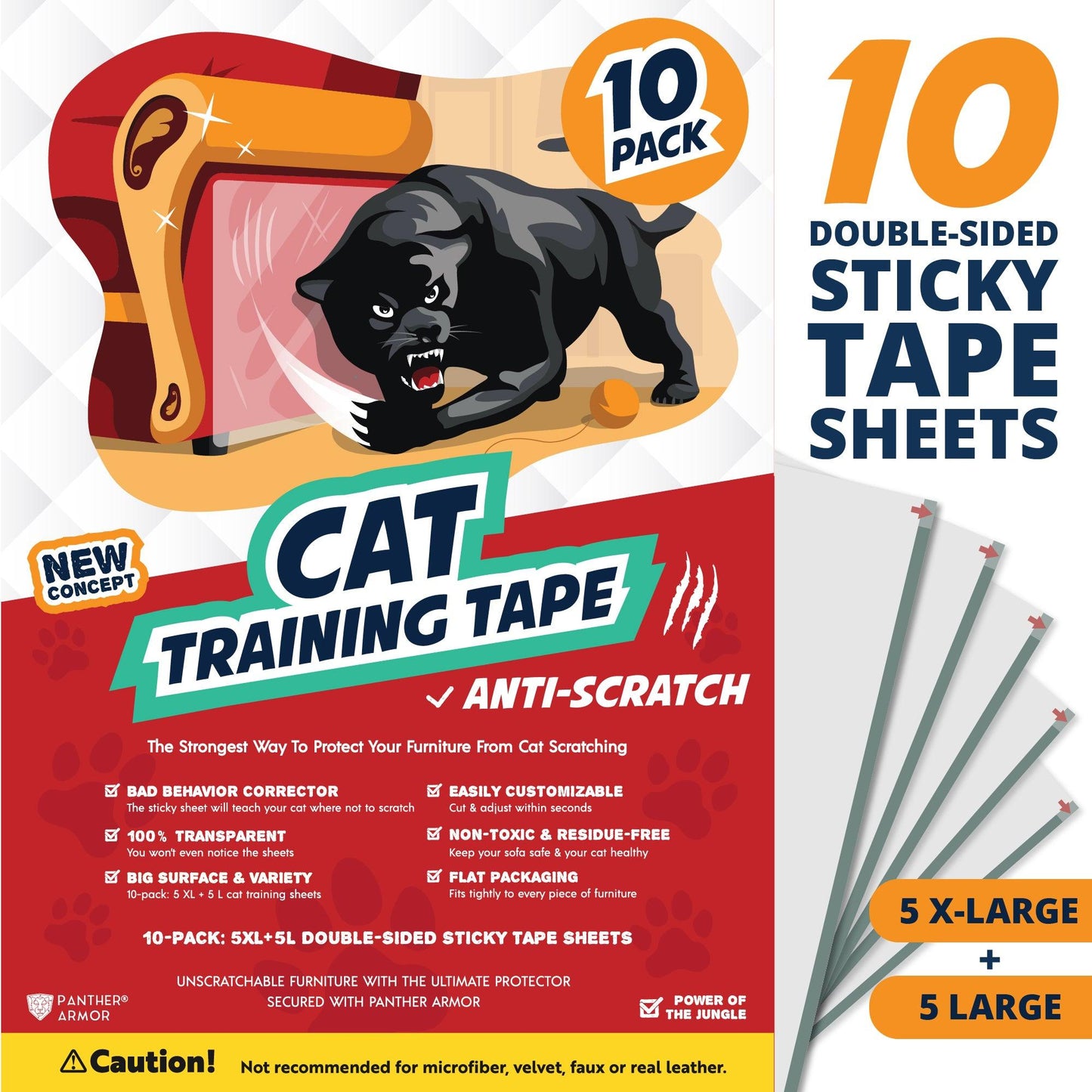 Cat Training Tapes - Panther Armor