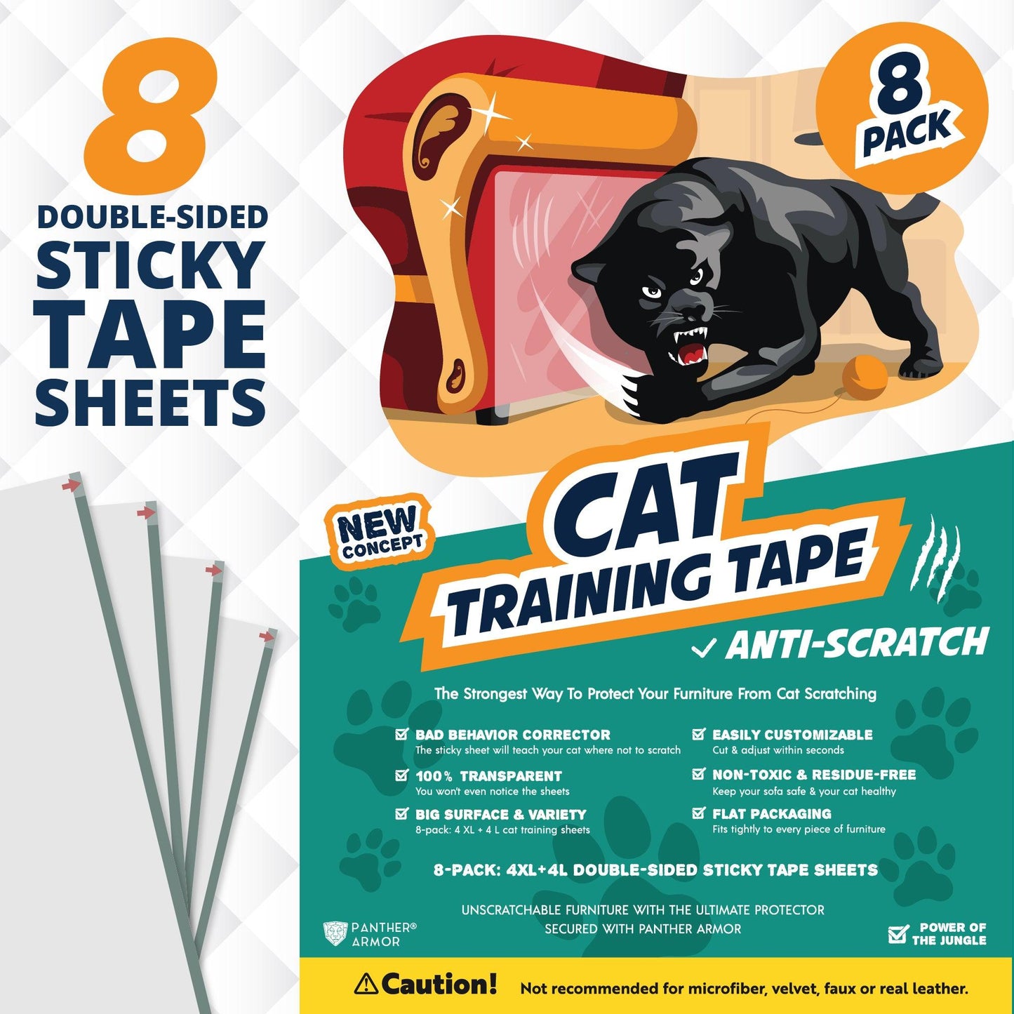 Cat Training Tapes - Panther Armor
