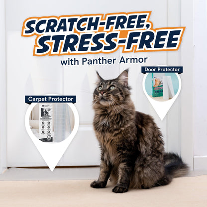 Scratch-Proof Carpet Protector for Doorways - Panther Armor