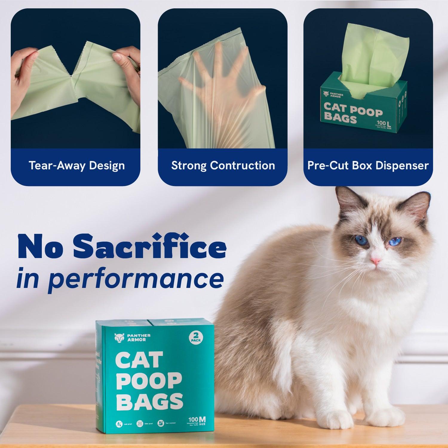 Cat litter fashion poop bags