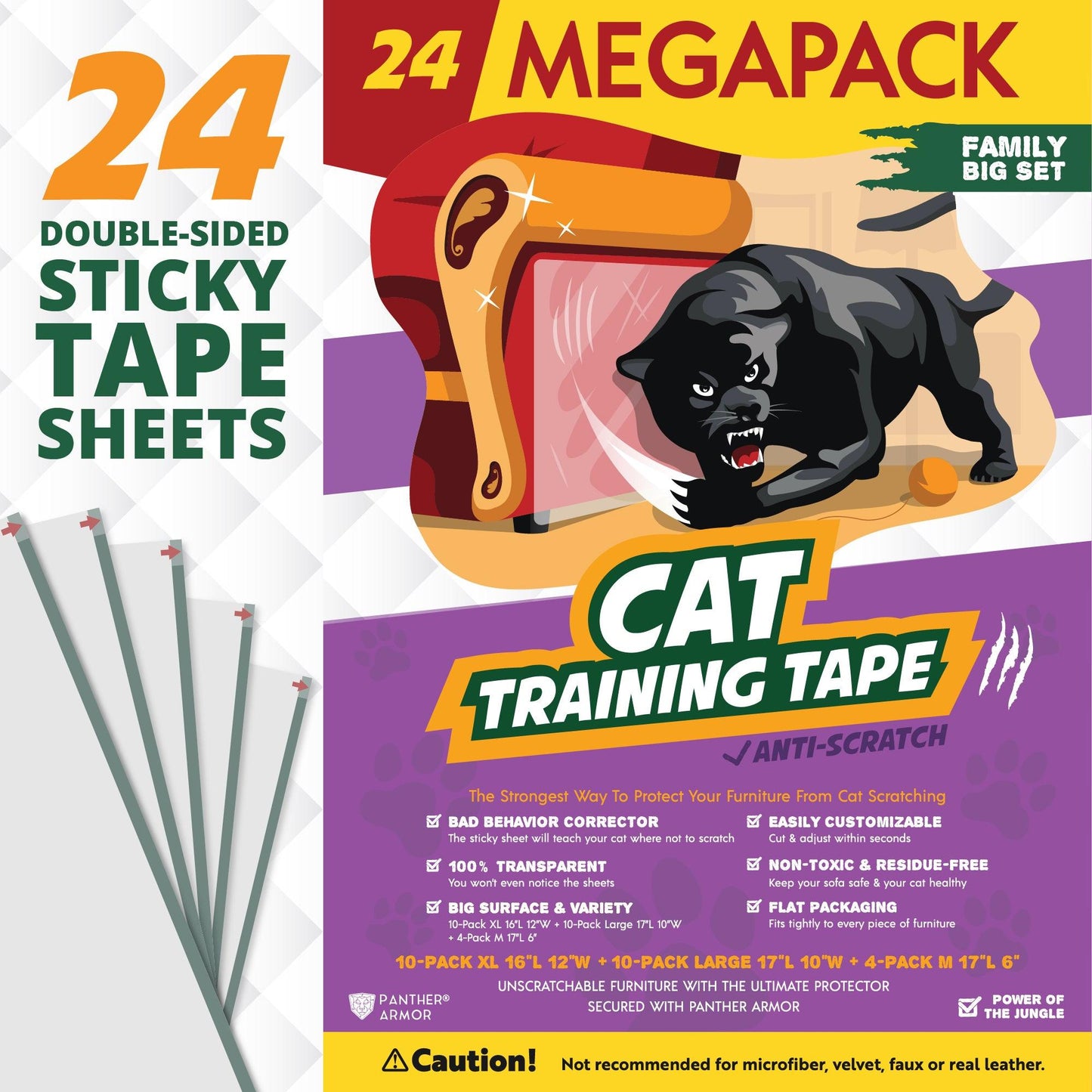 Cat Training Tapes - Panther Armor